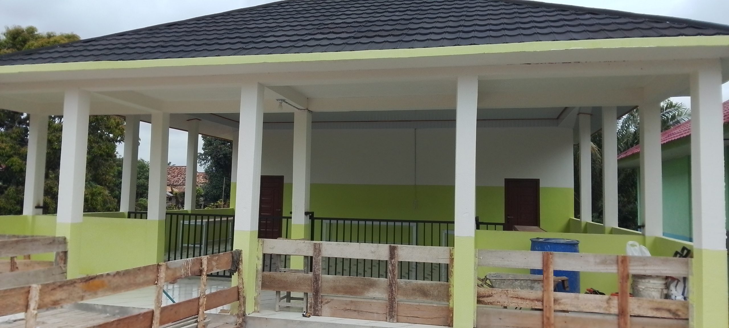 Pemerintah Desa Mangku Negara Timur Alokasikan Dana Desa (DD) Tahap Awal Membangun Sebuah Gedung Posyandu