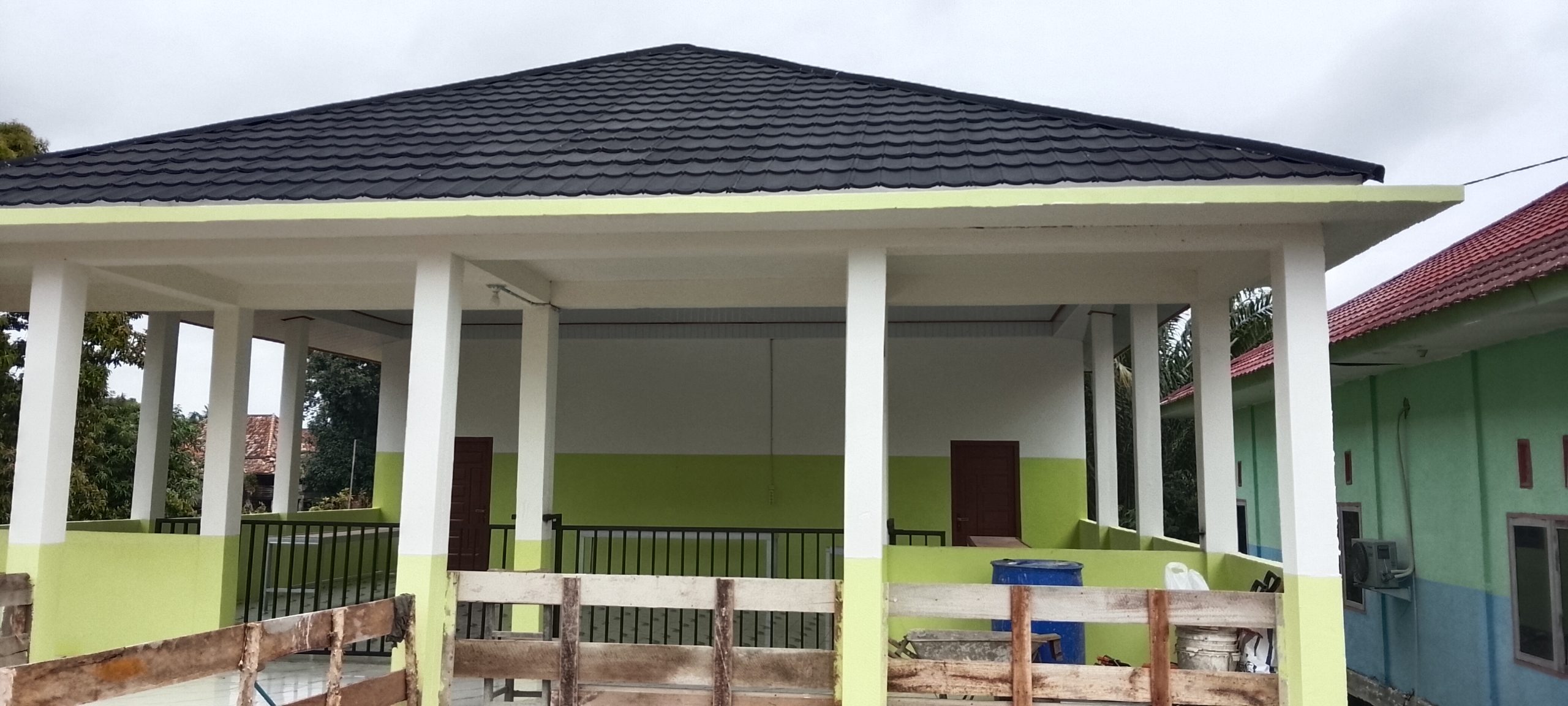 Pemerintah Desa Mangku Negara Timur Alokasikan Dana Desa (DD) Tahap Awal Membangun Sebuah Gedung Posyandu