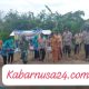 Polsek Penukal Abab dan Pemerintah Desa Sungai Langan Gelar Penanaman Jagung di Lahan Pertanian Seluas 1 Hektar