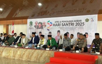 Wakil Bupati PALI Iwan Tuaji, S.H.,Hadiri Peringatan Hari Santri Nasional