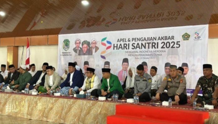 Wakil Bupati PALI Iwan Tuaji, S.H.,Hadiri Peringatan Hari Santri Nasional