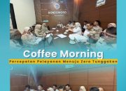 Coffee Morning Kantor Pertanahan Bondowoso Bahas Penyelesaian Program Strategis