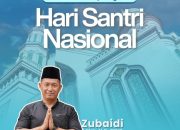 Kepala Kantor Badan Pertanahan Nasional Bondowoso Ucapkan Selamat Hari Santri Nasional