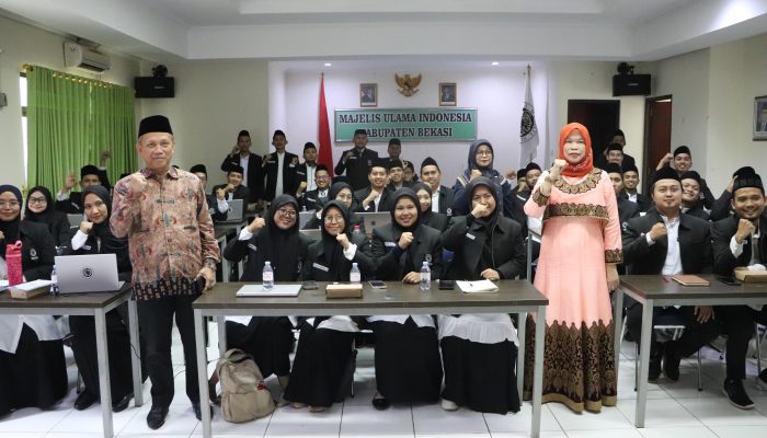Ciptakan Ulama Muda berbasis Digital, MUI Bekasi Gembleng 40 Mahasantri