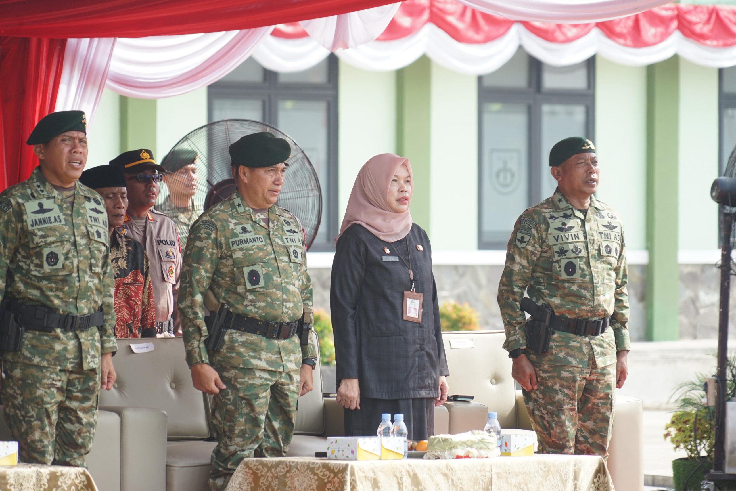 Markas Batalyon Satuan Yontaipur dan Detasemen Intelijen Kostrad Diresmikan di Wilayah Kabupaten Bekasi