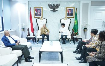 Bahas Upaya Majukan Ekosistem Ekonomi Umat, Danantara Kunjungi Kemenag