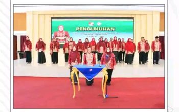 Pengukuhan Organisasi Mitra Pemerintah  Daerah Kabupaten Lampung Utara