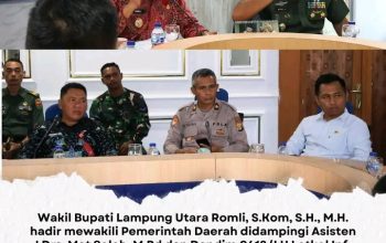 Sinergi Percepatan Pembangunan  KDKMP , Lampung Utara Ikuti Rakor  Virtual  Asistensi  Pembangunan