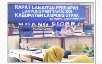 Pemkab Lampung Utara  Gelar Rapat Lanjutan  Persiapan Lampung Fest  2025