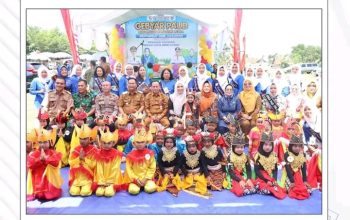 Gebyar  PAUD  Kotabumi Utara  Tumbuhkan Semangat  Nasionalisme Sejak  Dini