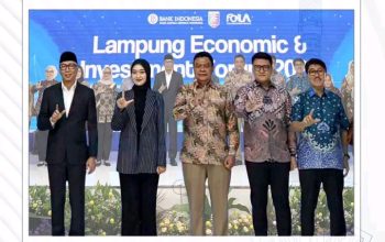 Bupati Lampung Utara  Hadiri Lampung  Economic & INVESTMENT  Forum 2025