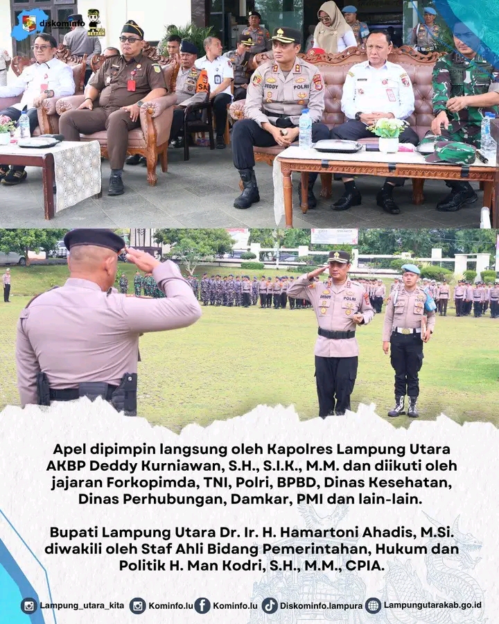 Kolaborasi Forkopimda Lampung Utara Wujudkan Kesiapsiagaan Hidrometeorologi 2025
