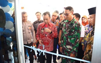 Wakil Bupati  Launching SPPG  Negara Tulang Bawang  Bunga mayang