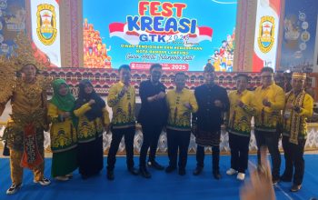 Kadis Pendidikan  Lampung utara  H. Sukatno  Hadiri   Pembukaan  FEST  KREASI  GTK  2025 Se- Provinsi Lampung  Di Bandar Lampung