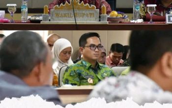 Wakil Bupati  Pimpin Rapat Penetapan  PORKAB Lampung utara  2025