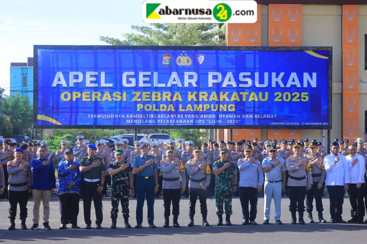 Oprasi Zebra Krakatau 2025 Resmi Dimulai, Polda Lampung Tertibkan Pengendara Dengan Pendekatan Edukatif Dan Humanis*