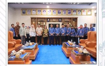 Exit Meèting  Tien  BPK RI Provinsi  Lampung utara  ;Pemkab  Terima Konsep  Laporan  Temuan Pemeriksaan  Barang  Milik Daerah