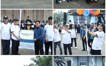 Semangat  Sportivitas Mengema Di Stadion Sukung ,  PORKAB  2025 Secara Resmi Di Buka.