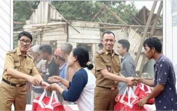 Pemkab Lampung Utara  Gerak Cepat Bantu Warga Terdampak Puting Beliung