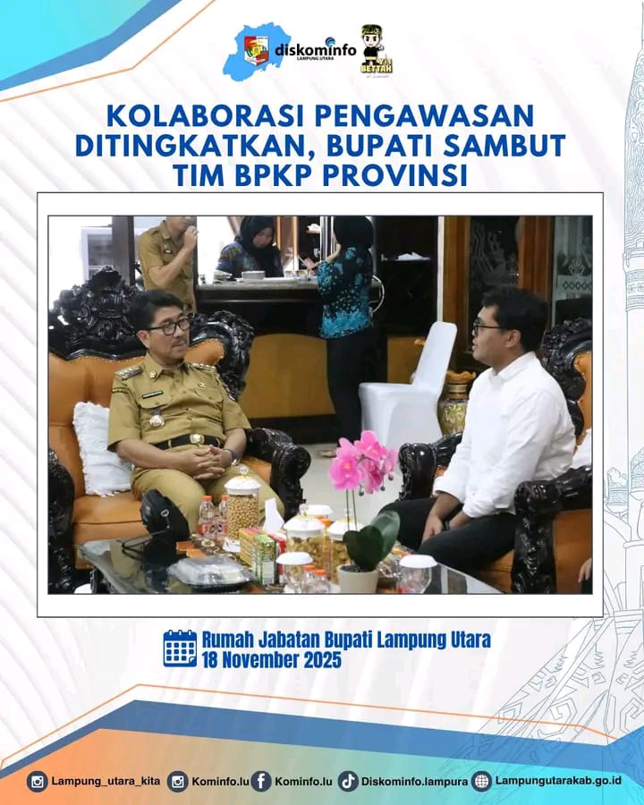 Kolaborasi Pengawasan Di Tingkatkan, Bupati Sambut Tiem BPKP Provinsi