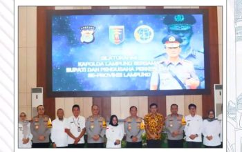 Komonikasi Perkebunan Lampung Diperkuat, Bupati  Lampung Utara  Hadiri Pertemuan  Kapolda  Dan  Pimpinan  HGU
