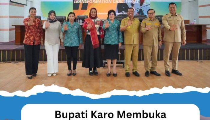 Bupati Karo Membuka Sosialisasi Program Powerfit Transformation Challenges