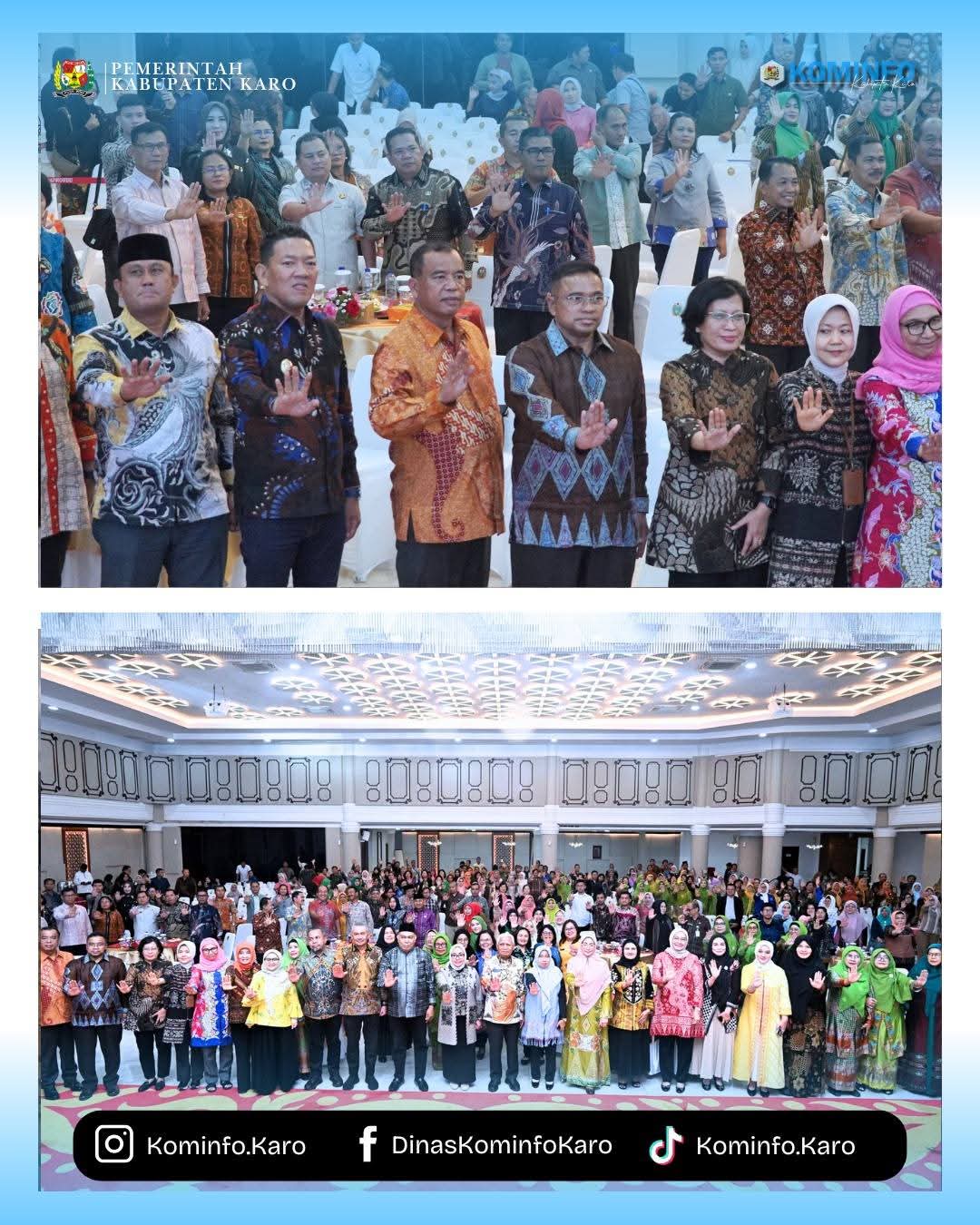 Bupati Karo Dukung Sinergi Kebijakan Perlindungan Perempuan dan Anak Bupati Karo Dukung Sinergi Kebijakan Perlindungan Perempuan dan Anak