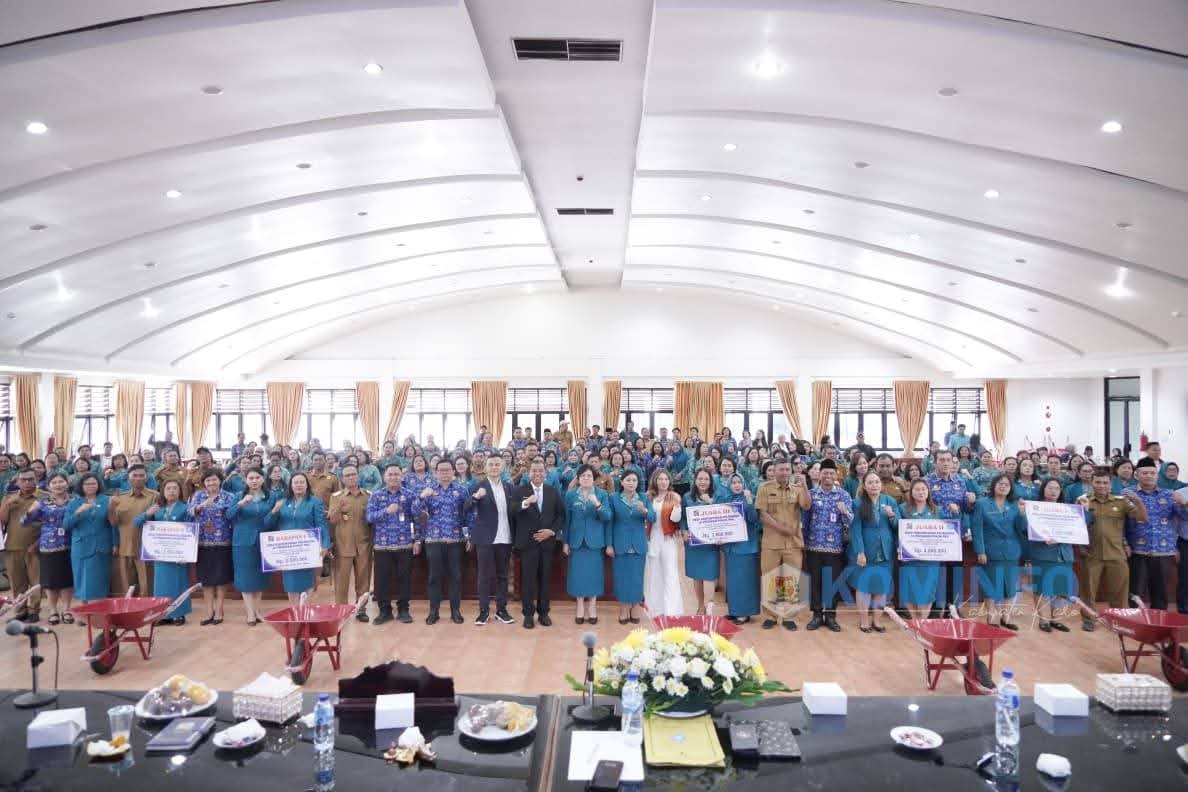 TP PKK Kabupaten Karo Gelar Sosialisasi Pengembangan Kepribadian dan Motivasi Kerja bagi Kader Desa