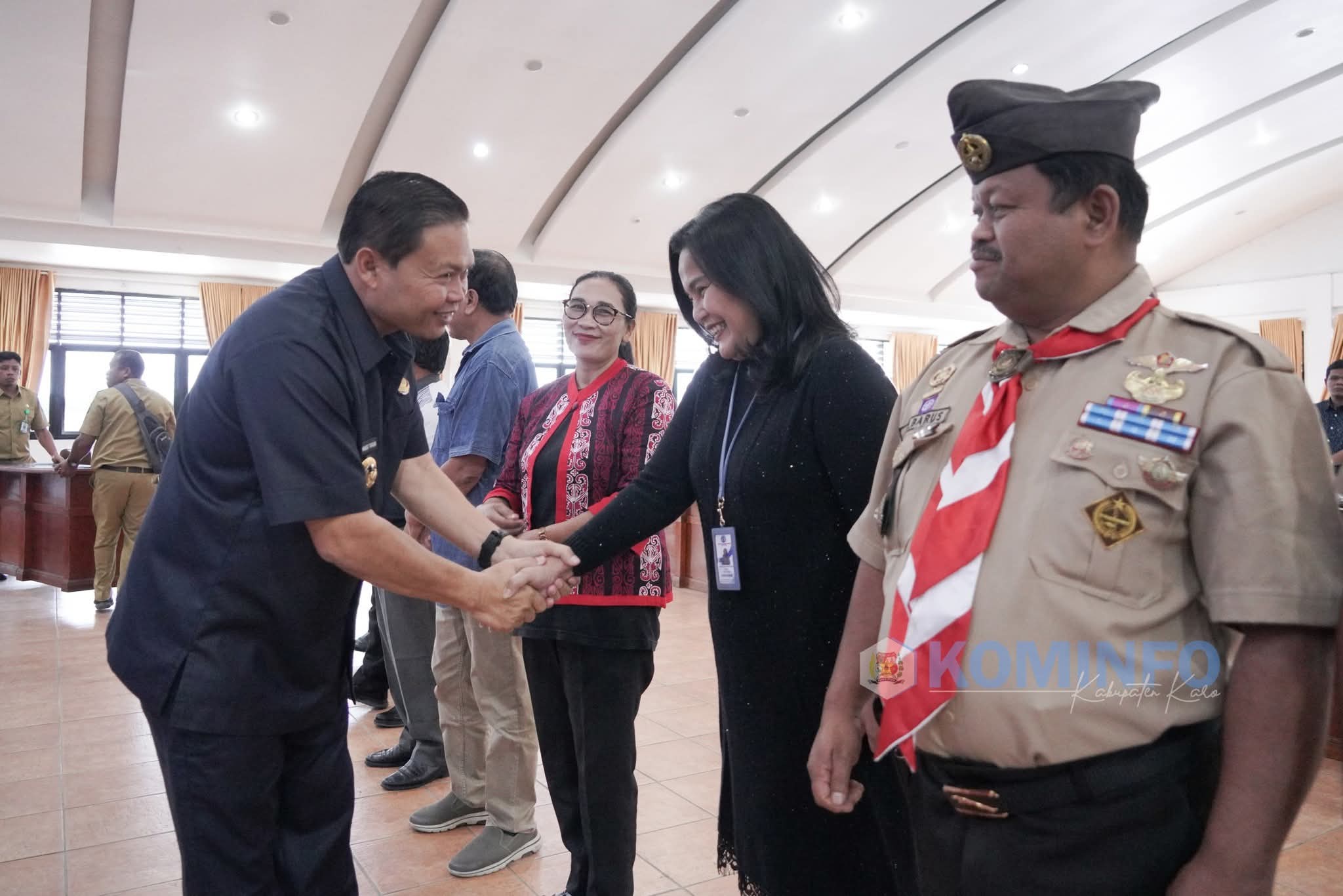 Kolaborasi untuk Kesiapsiagaan Bencana dan Pembangunan Daerah Gelar Penandatanganan MoU dan Pengukuhan PRB kan Karo 