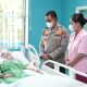 Kapolda Sumut Jenguk Korban Laka Lantas, Sampaikan Keprihatinan dan Doa untuk Kesembuhan