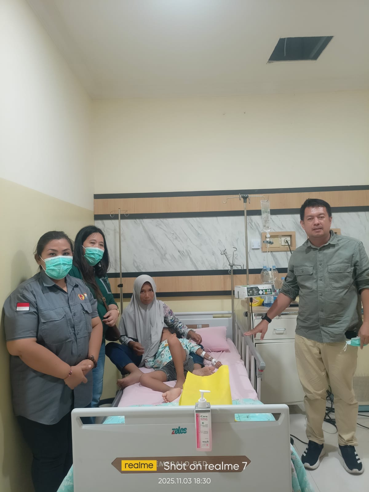 KPAD Sumsel Bergerak Cepat : Anak SD Korban Pendarahan Mata Dapat Perhatian Penuh
