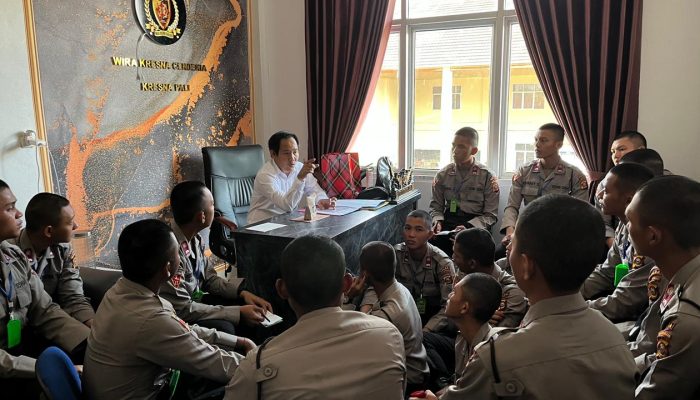 26 Siswa SPN Polda Sumsel Laksanakan Latihan Kerja di Polres PALI
