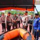 AKBP Yunar H.P Sirait Pimpin Apel Kesiapan Tanggap Darurat Bencana Hidrometeorologi Di Mako Polres PALI