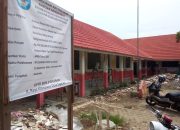 Diduga Pangkas Anggaran, Proyek Revitalisasi SDN 3 Segeran Gunakan Brangkal Bekas Bangunan