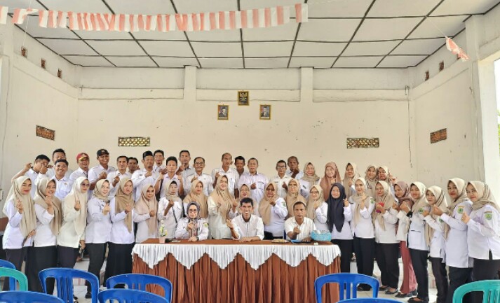 Suasana Haru Menyelimuti Acara Perpisahan dan Penyambutan Camat Penukal PALI