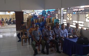 Bhabinkamtibmas Desa Sungai Baung Hadiri Kegiatan Peningkatan Kemampuan Sat Kamling