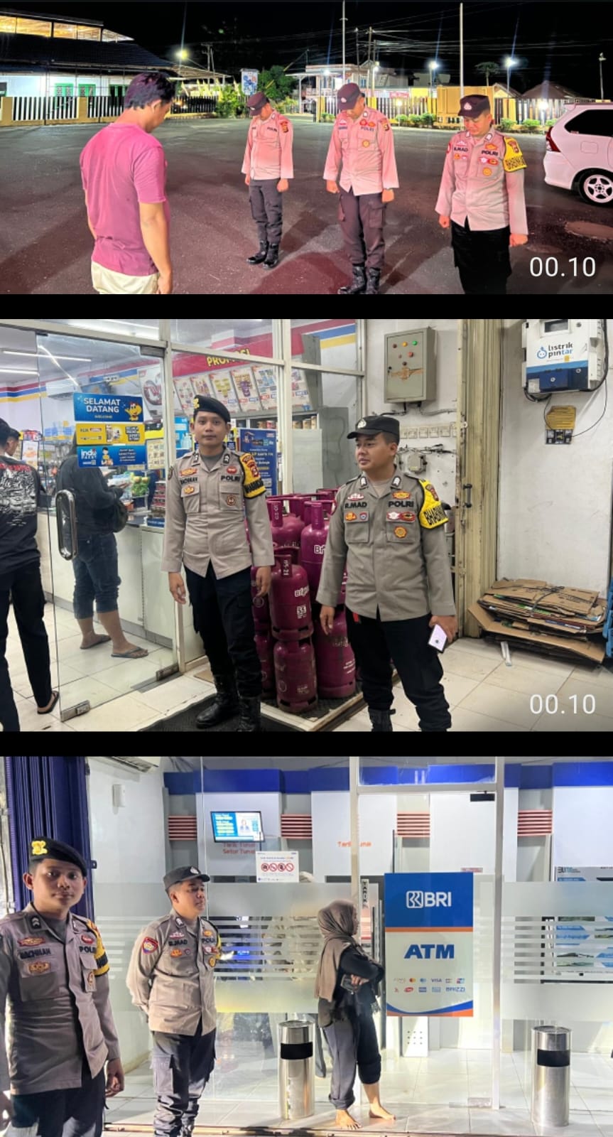 Polsek Talang Ubi Gelar KRYD, Wujudkan Situasi Aman dan Kondusif di Wilayah Hukum Polres PALI