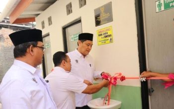 Dukung Kenyamanan Prasarana Sekolah, Baznas Bekasi Bangun Empat Kamar Mandi SDN Telajung 01