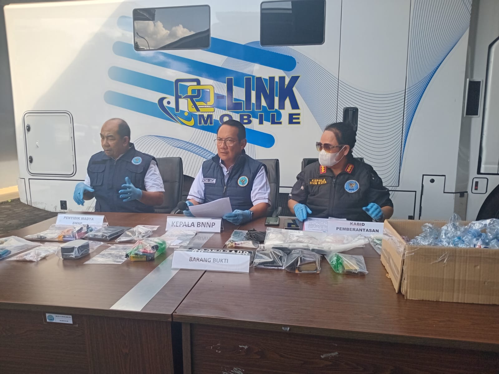 BNNP Menggelar Operasi Besar-Besaran , 150 Personel Gabungan Menyerbu 8 Titik Kawasan Narkoba