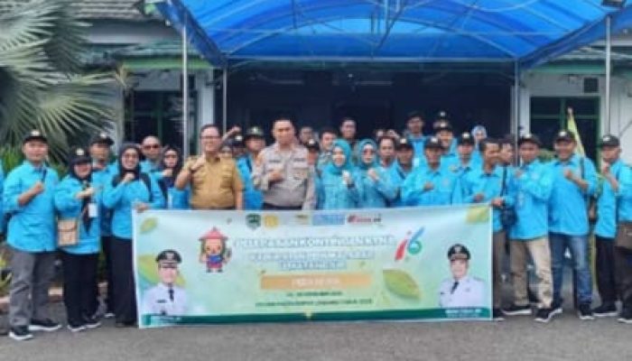 Wakil Bupati  Iwan Tuaji Lepas 50 Kontingen KTNA PALI ke Empat Lawang