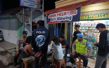 POLSEK TALANG UBI GELAR KEGIATAN RUTIN YANG DITINGKATKAN (KRYD) DEMI CIPTAKAN SITUASI KAMTIBMAS YANG KONDUSIF