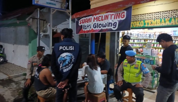 POLSEK TALANG UBI GELAR KEGIATAN RUTIN YANG DITINGKATKAN (KRYD) DEMI CIPTAKAN SITUASI KAMTIBMAS YANG KONDUSIF