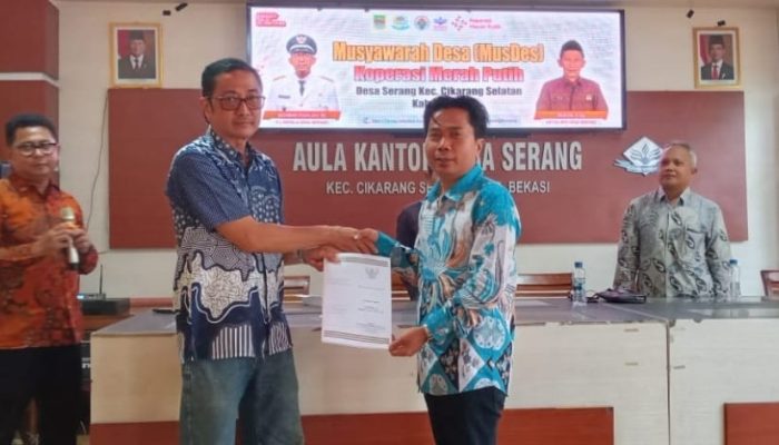 Iswadi Ketua KDMP Desa Serang Cikarang Selatan Mengundurkan Diri dari Jabatan Ketua Koperasi