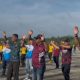 Meriahkan HUT Penerbangan TNI AD Gelar Senam Bersama dan Bazar UMKM
