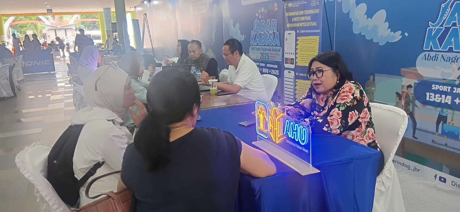 Buka Layanan di Arcamanik, Kemenkum Jabar Bikin Ratusan Pengunjung Melek Hukum dan Kekayaan Intelektual