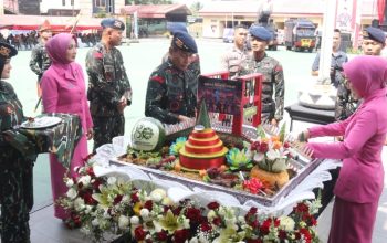 Satbrimob Polda Sumsel Gelar Syukuran Dalam Rangka Memperingati HUT Ke-80 Korps Brimob Polri