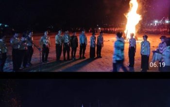 Semangat Kebersamaan Membara di Tanah Abang, Kapolsek Hadiri Penutupan PERATA Pramuka ke-VII