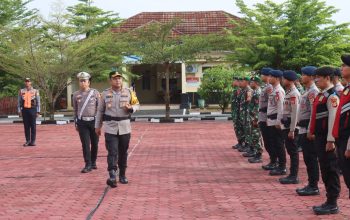 APEL GELAR PASUKAN OPERASI ZEBRA MUSI 2025 DI POLRES PALI, KAPOLRES TEKANKAN DISIPLIN BERLALU LINTAS UNTUK SELAMATKAN GENERASI BANGSA