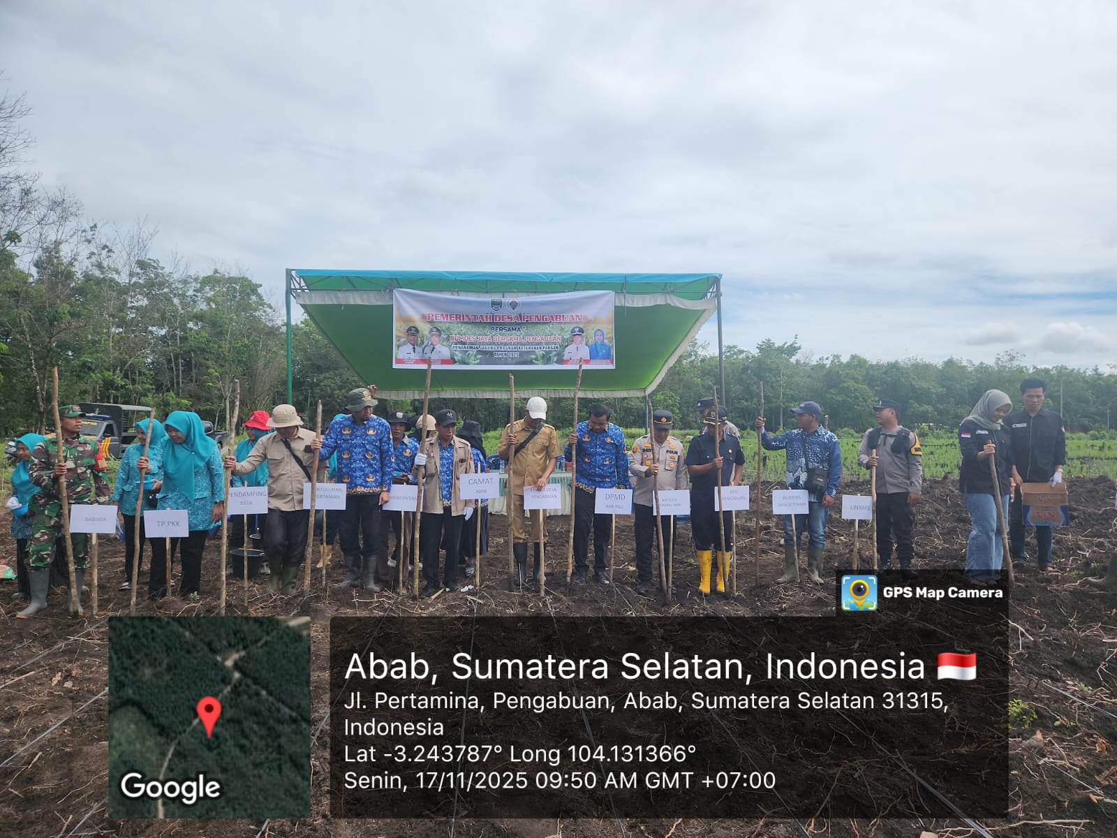 SELURUH DESA DI KECAMATAN PENUKAL ABAB RAMPUNG TANAM JAGUNG, POLRI PERKETAT PENGAWASAN DANA DESA