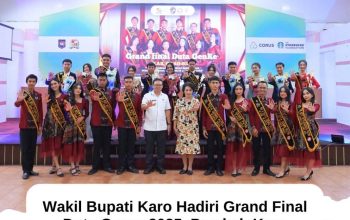 Wakil Bupati Karo Hadiri Grand Final Duta Genre 2025, Pemkab Karo Dorong Remaja Jadi Agen Perubahan